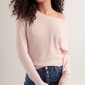 garage pink sweater